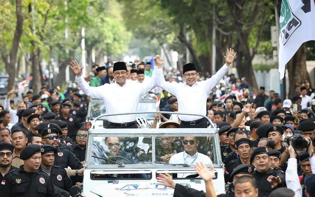 Pasangan Capres dan Cawapres Anies Baswedan - Muhaimin Iskandar (AMIN)