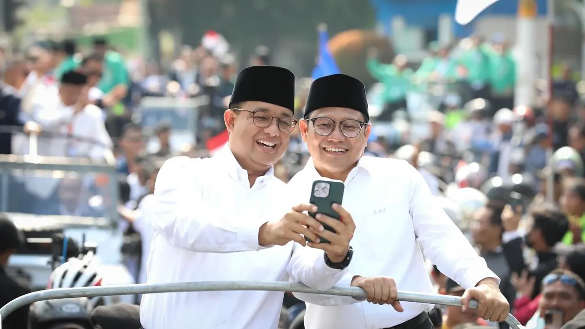 Pasangan capres-cawapres 2024, Anies Baswedan dan Muhaimin Iskandar (Cak Imin)