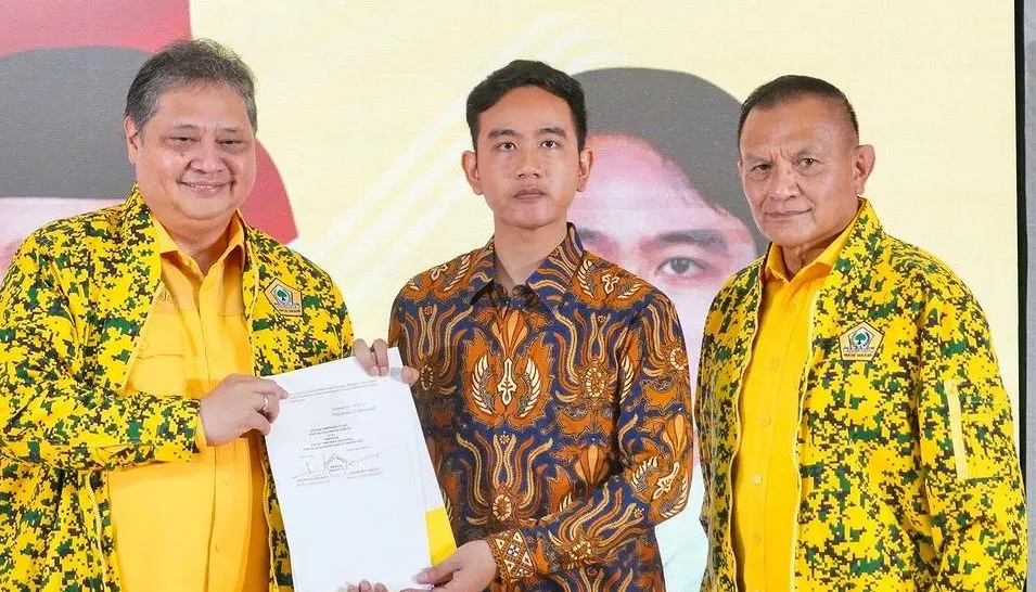 Partai Golkar Usung Gibran Jadi Cawapres Prabowo