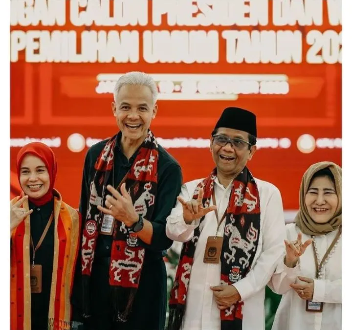 Pasangan Capres dan Cawapres 2024, Ganjar Pranowo-Mahfud MD