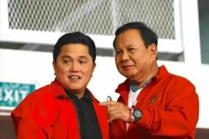 Kandidat Terkuat Cawapres Prabowo Subianto: Nama Gibran Tersingkir, Benarkah Erick Thohir?