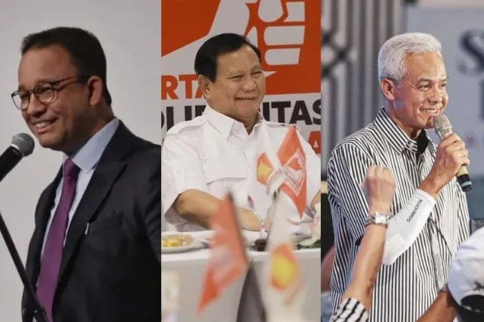 Daftar janji=janji politik capres Pilpres 2024 Anies Baswedan, Ganjar Pranowo, dan Prabowo Subianto (Instagram @aniesbaswedan @ganjar_pranowo @prabowo )