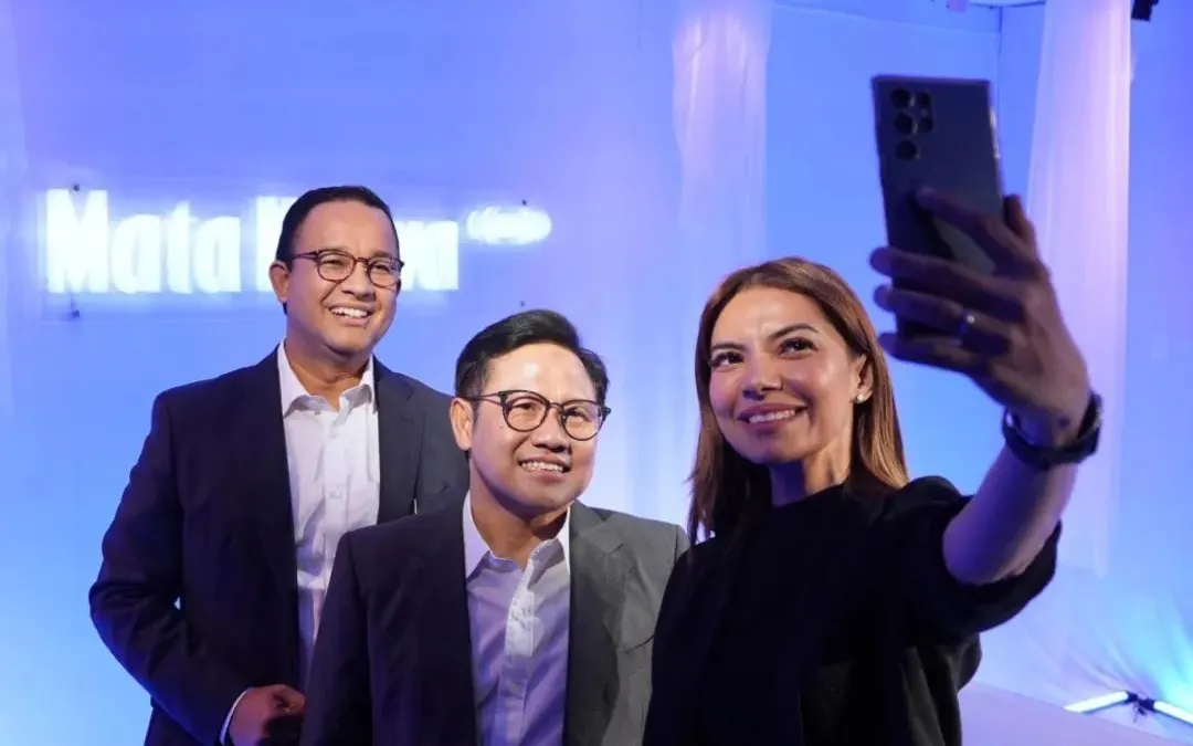 Anies Baswedan, Muhaimin Iskandar dan Najwa Shihab