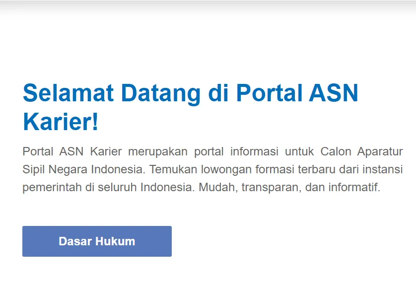 Cara Buat Akun CPNS 2023