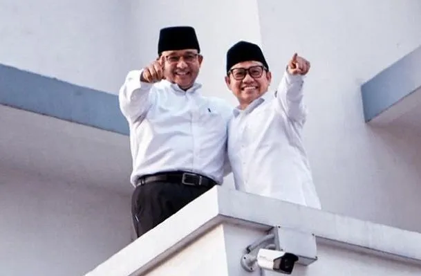 Pasangan Capres-Cawapres, Anies Baswedan dan Muhaimin Iskandar alias Cak Imin