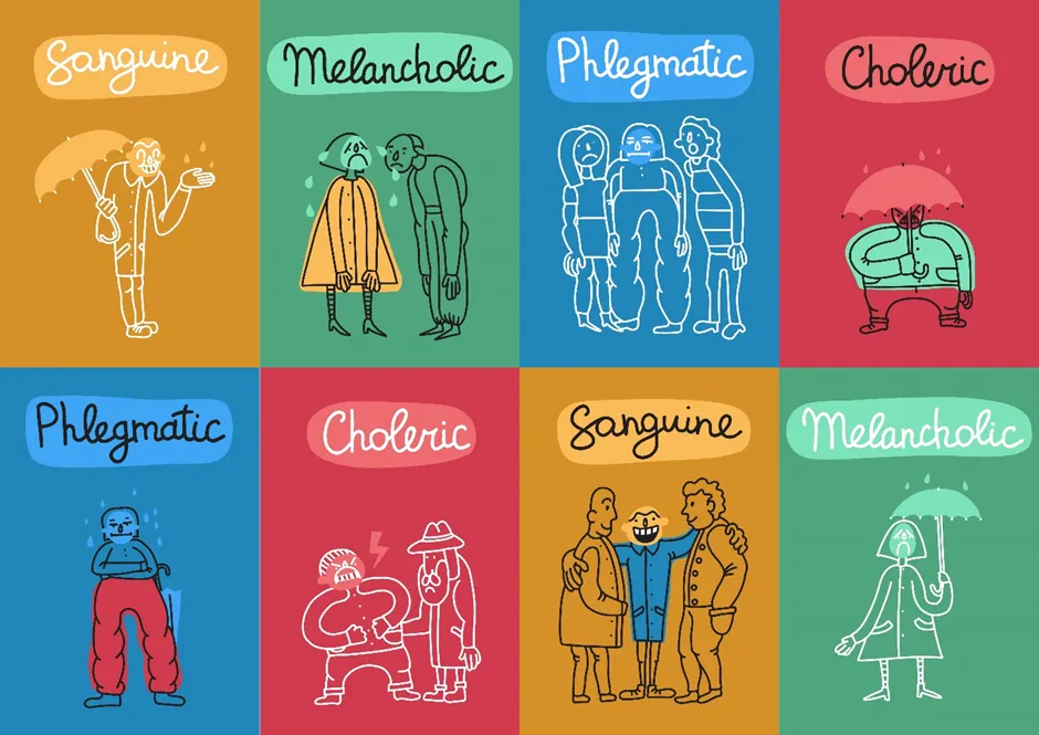 Illustrasi. Tanda Kamu Seseorang dengan Temperamen Plegmatis