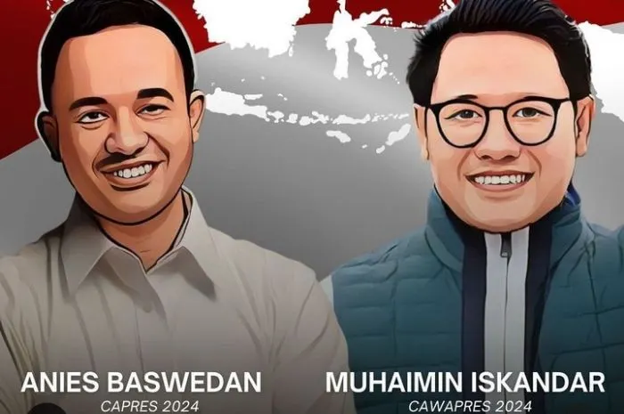 Anies Baswedan dan Muhaimin Iskandar