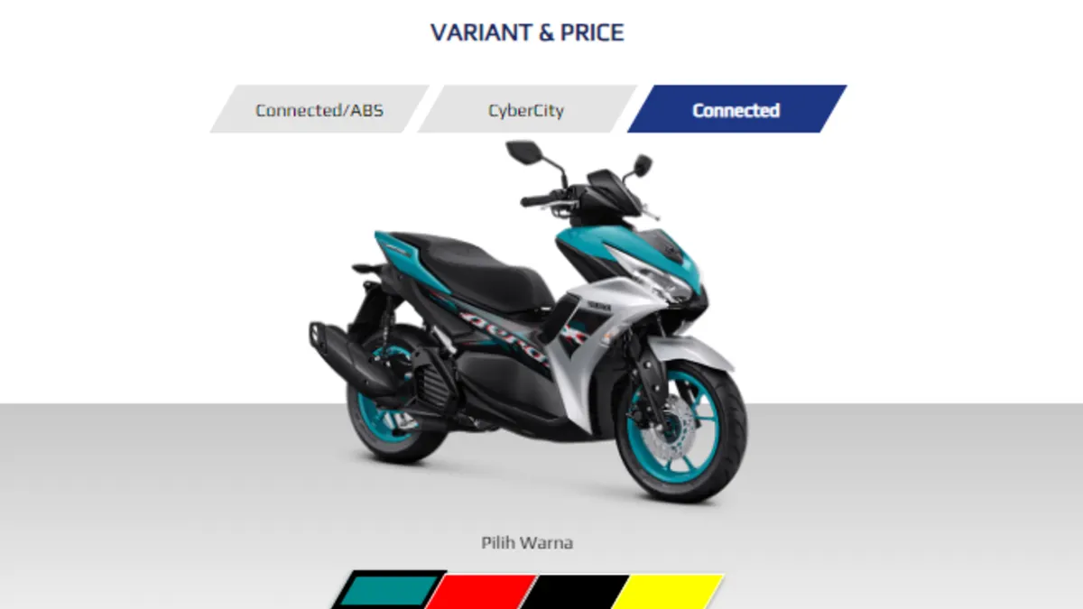 Yamaha Aerox 155 adalah skutik yang punya segudang kelebihan. Dari tampilan keren, performa mesin yang oke, fitur canggih, sampai kenyamanan berkendara yang istimewa.