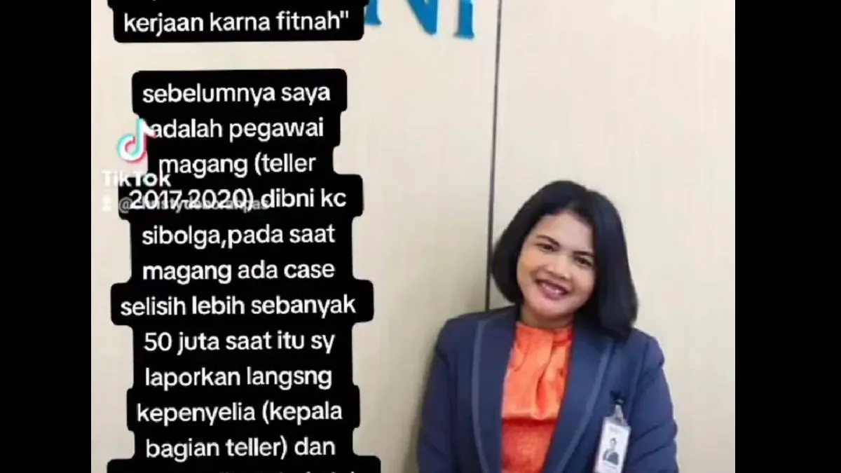 Debora Pasaribu, pegawai BNI yang tiba-tiba diputus kontrak saat sedang cuti melahirkan itu mengungkapkan keganjalan dari apa yang diterima ke media sosial Twitter di @DeboraPas1991.