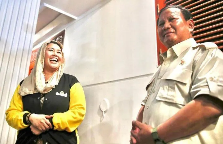 Prabowo Subianto Bertemu Yenny Wahid