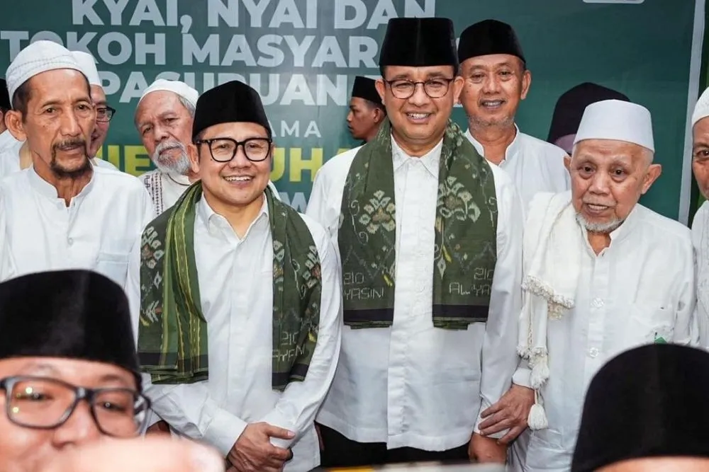 Anies Baswedan dan Muhaimin Iskandar (Cak Imin)