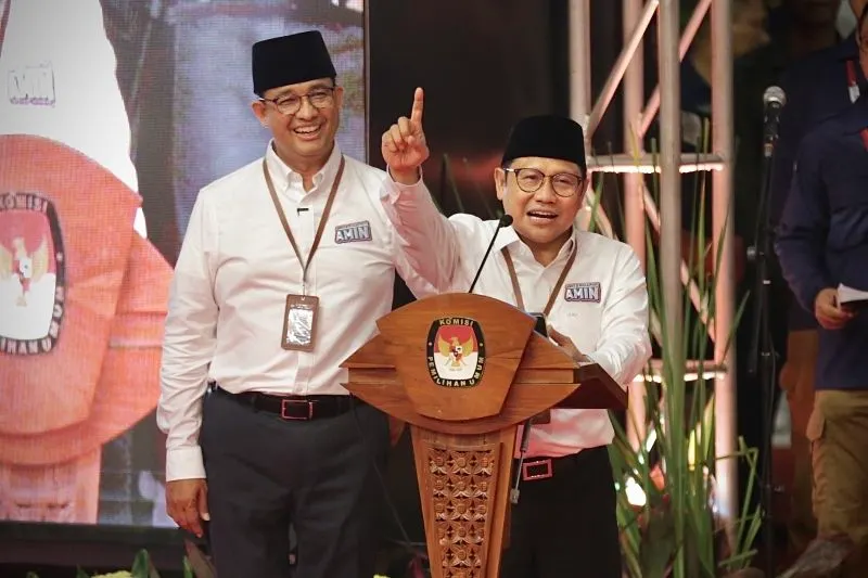 Elektabilitas pasangan capres dari Koalisi Perubahan, Anies Baswedan dan Cak Imin dikabarkan mengalami peningkatan drastis.