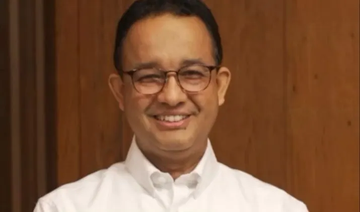 Anies Baswedan tampak ikut menyampaikan sindiran kecil atas kesalahan Gibran Rakabuming soal asam folat jadi asam sulfat.