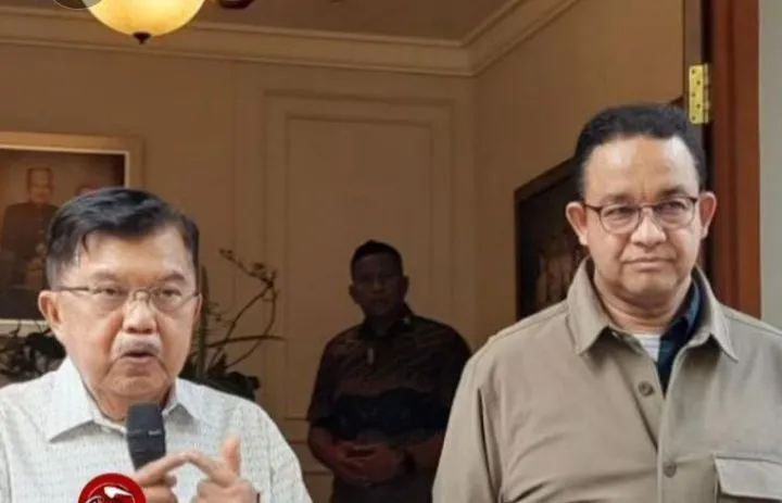 Jusuf Kalla atau JK dan Anies Baswedan