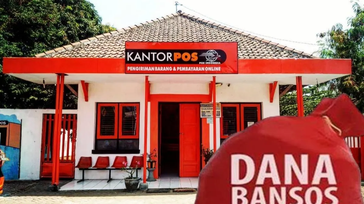 Ilustrasi Pencairan Bansos di Kantor Pos