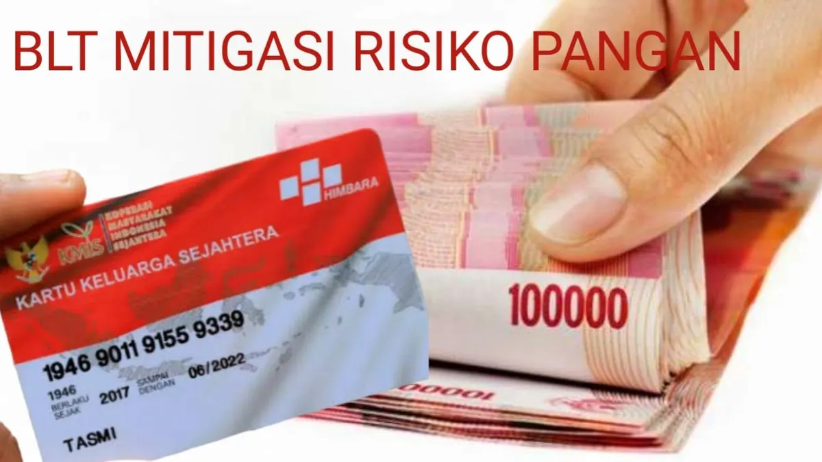 BLT Mitigasi Risiko Pangan