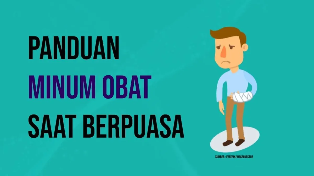 Jelang Ramadan 2023: Bagaimana Aturan Minum Obat Saat Menjalani Puasa? Begini Anjuran Kemenkes 