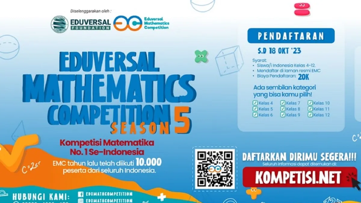 Eduversal Mathematics Competition (EMC) 2023