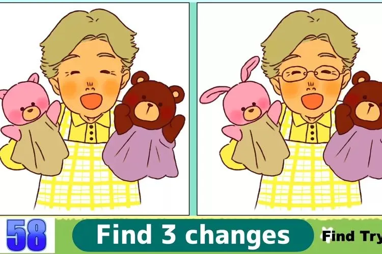 Tes IQ perbedaan gambar dalam 15 detik