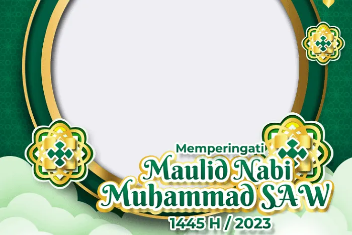 30 Link Twibbon Maulid Nabi 2023, Bisa Download secara Gratis dan Dapat Dipasang Jadi Foto Profil