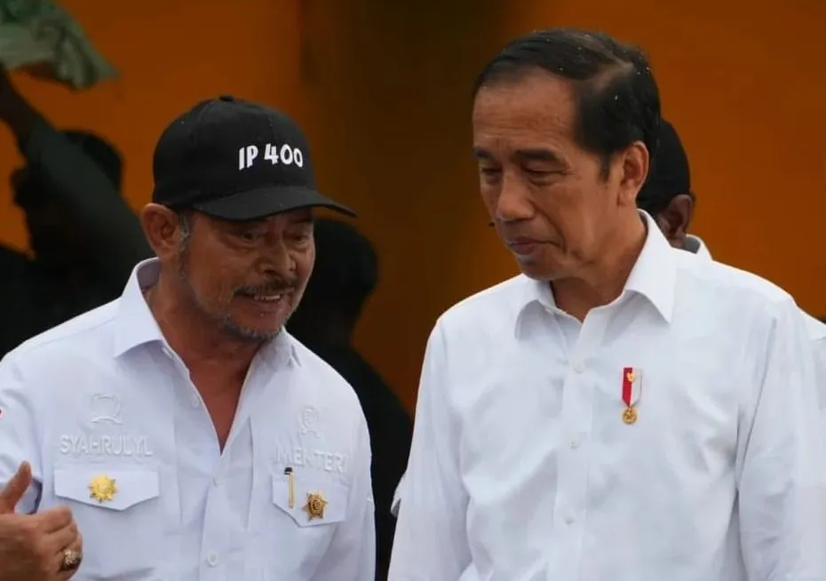 Syahrul Yasin Limpo (SYL) dan Presiden Jokowi (Instagram @syasinlimpo)