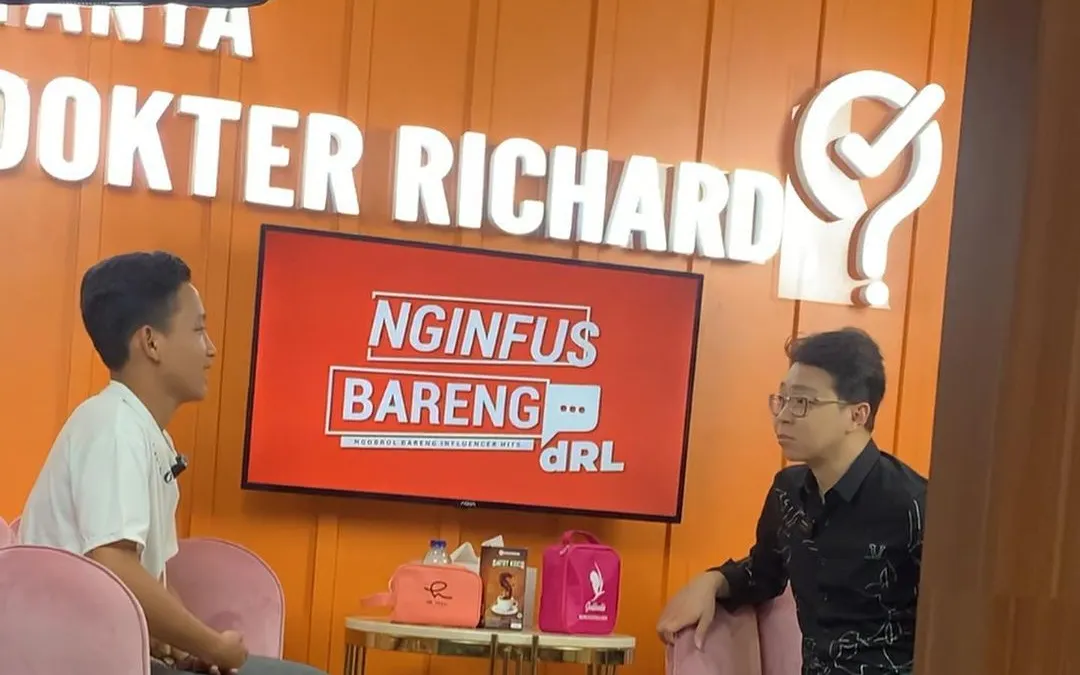 Farel Aditya di Podcast dr.Richard Lee