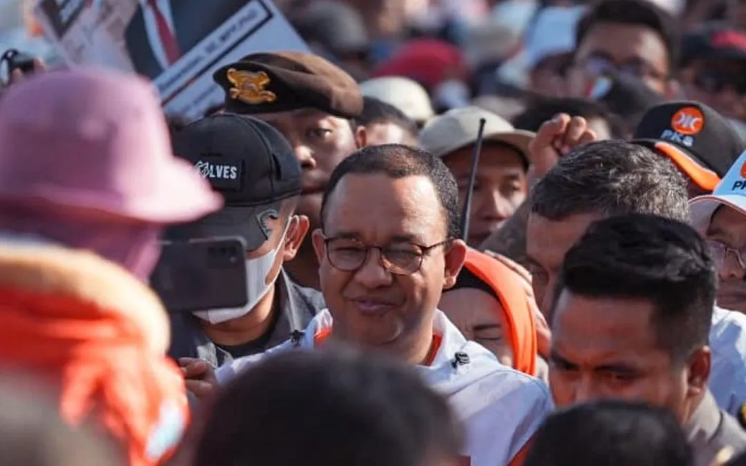 Anies Baswedan membahas beberapa hal dalam pidatonya tersebut, salah satunya soal tanggung jawab melanjutkan perjuangan kemerdekaan.
