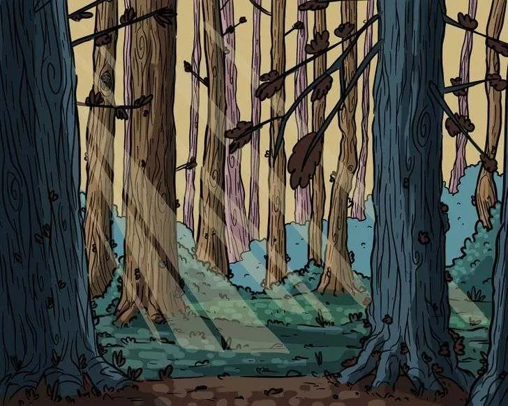 Tes Ilusi Optik: Uji Ketelitianmu, Coba Temukan Seekor Burung Hantu di Hutan dalam Waktu 4 Detik