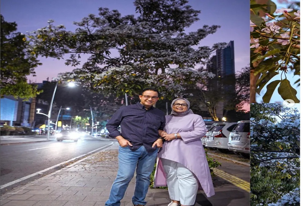 Anies Baswedan dan Istri