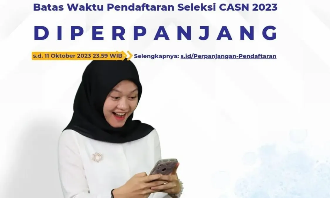 Pendaftaran CPNS dan PPPK 2023 Diperpanjang