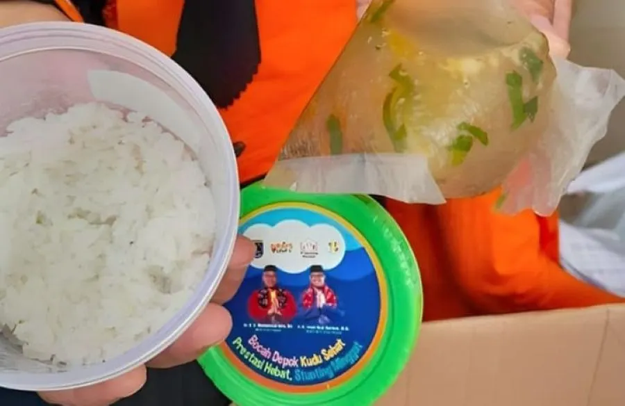 Anggaran menu makanan pencegahan stunting di Kota Depok disebut-sebut dipotong.