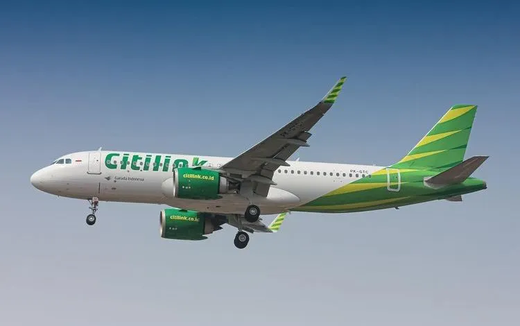 Ilustrasi pesawat Citilink Indonesia. (PIXABAY/20094504)