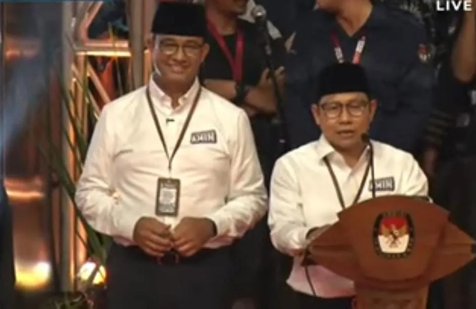 Anies Baswedan dan Cak Imin Dapat Nomor Urut 1 
