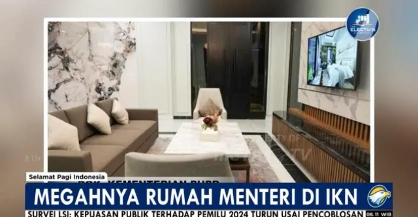 Rumah Mewah Menteri di IKN