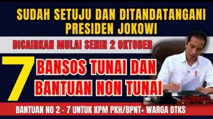 ALHAMDULILLAH! 7 Bansos Resmi Dicairkan Oktober 2023, dari yang Tunai hingga Beras dan Daging!