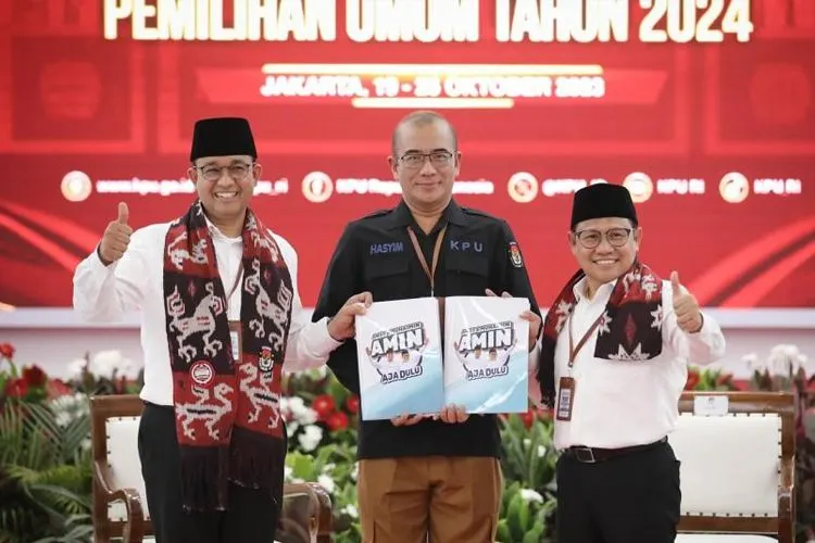 Anies Baswedan dan Muhaimin Iskandar