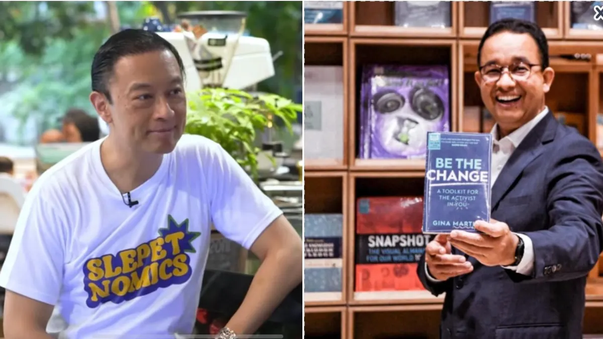 Tom Lembong dan Calon Presiden 01 Anies Rasyid Baswedan 