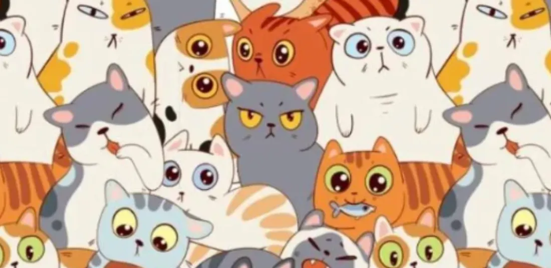 Tes Ilusi Optik: Temukan Sosis di Antara Tumpukan Kucing
