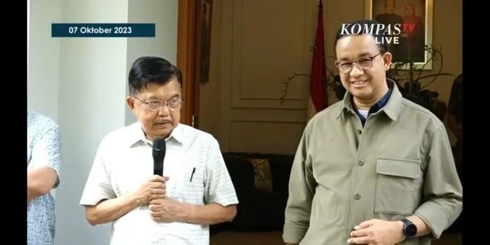 Anies Baswedan Bertemu Jusuf Kalla