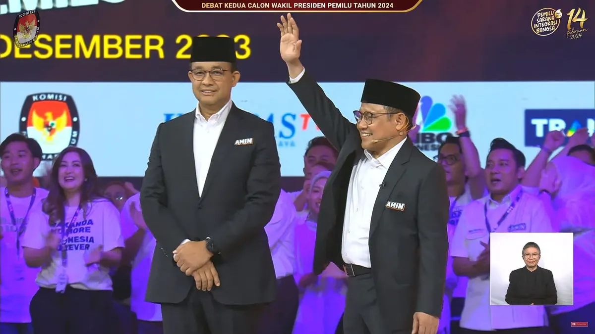 Anies Baswedan dan Muhaimin Iskandar (Cak Imin)