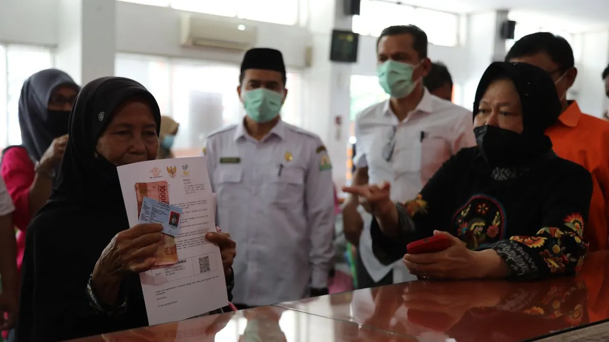 BLT Rp200 ribu kembali dicairkan kepada KPM BPNT murni dan KPM BPNT+PKH langsung dua kali pencairan.