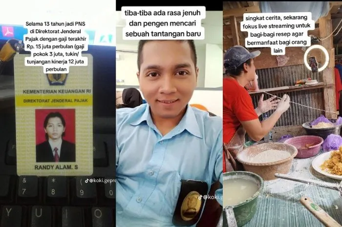 Beredar postingan viral di media sosial TikTok seorang mantan PNS bernama Randy Alam mengaku resign dari pekerjaannya.