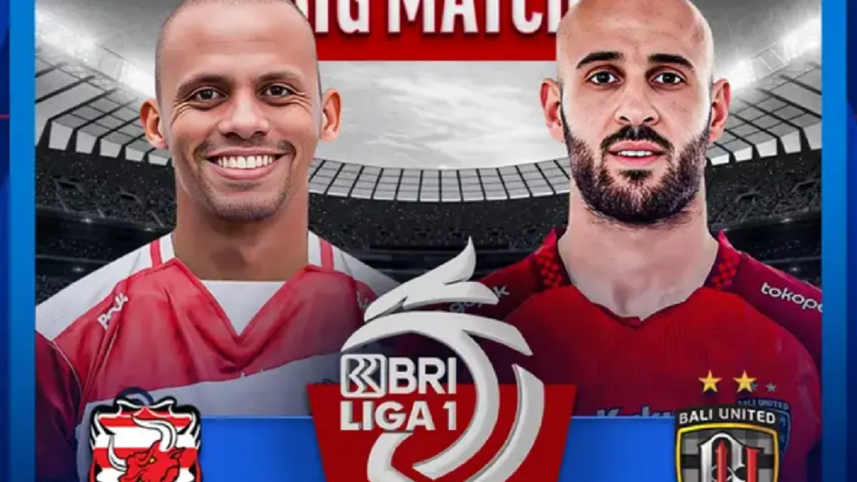 Berikut ini adalah link live streaming Liga 1 yang mempertandingkan antara klub Madura United FC vs Bali United FC pada pekan ke-20.