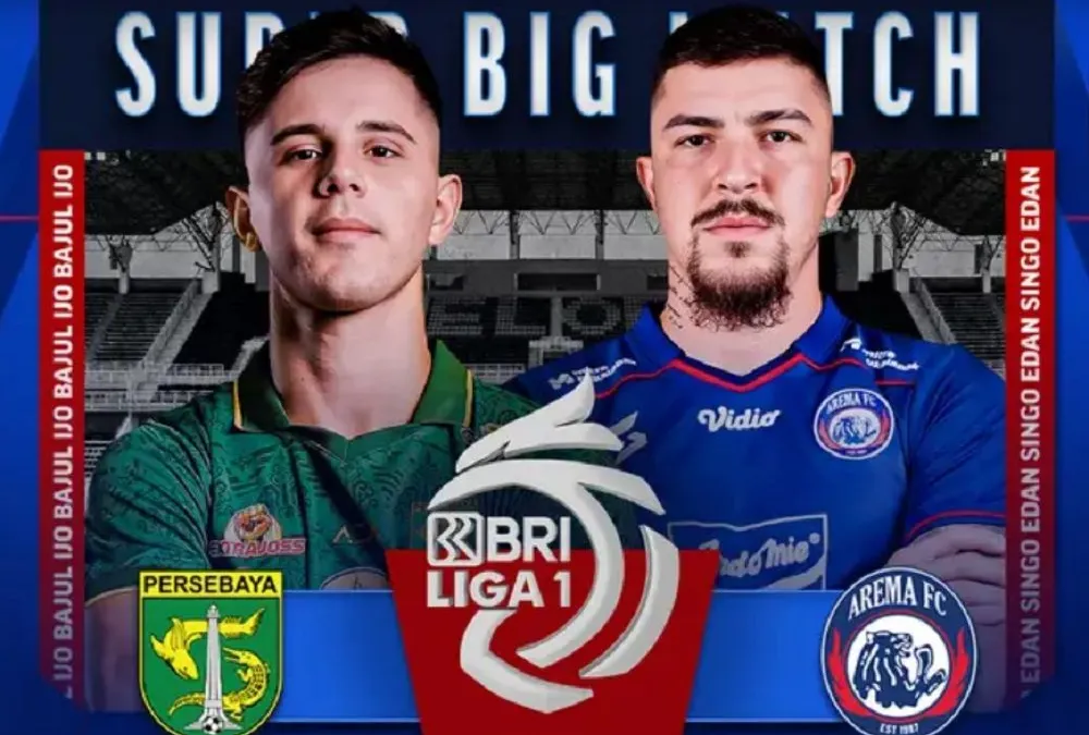 Berikut ini adalah link live streaming Liga 1 yang mempertandingkan antara klub hebat Persebaya Surabaya vs Arema FC pada pekan ke-13.