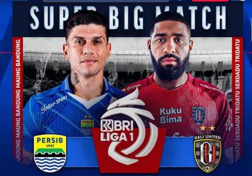 Berikut link nonton live streaming Persib Bandung vs Bali United FC.