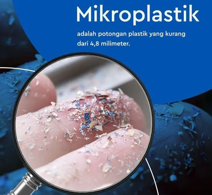 Ilustrasi Mikroplastik