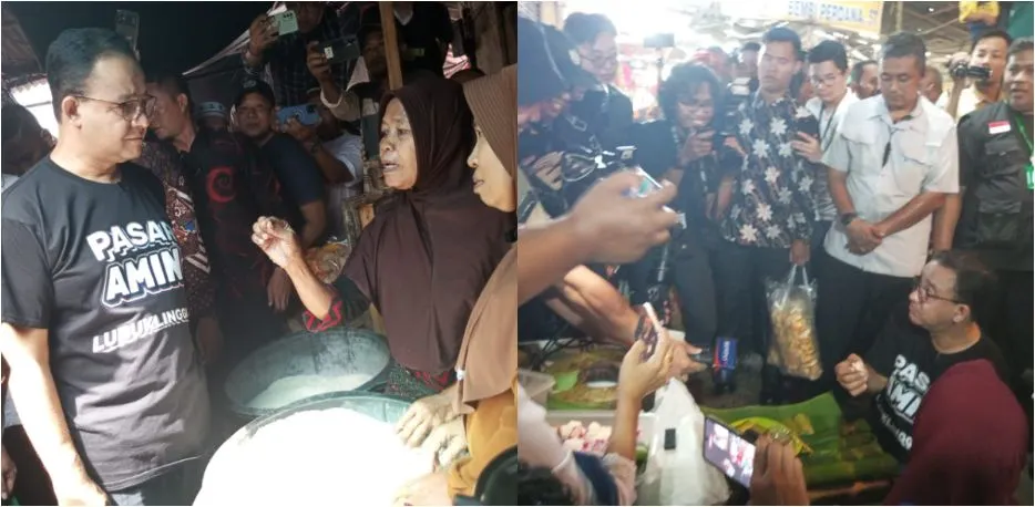 Capres nomor urut 1, Anies Baswedan melakukan kunjungannya ke Lubuklinggau, Sumatera Selatan pada Senin, 18 Desember 2023.