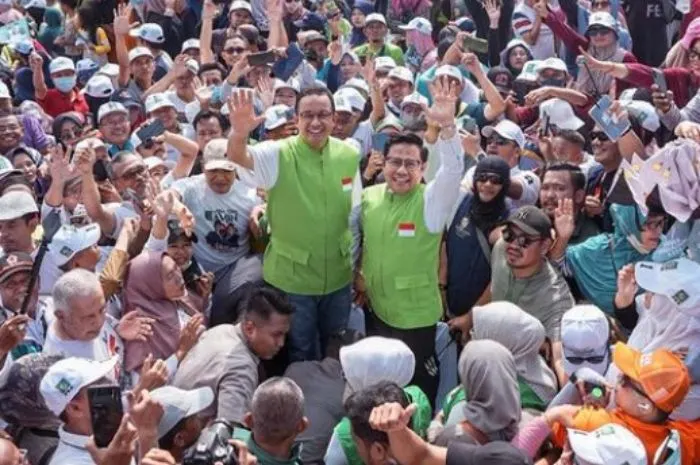 Anies Baswedan dan Muhaimin Iskandar (Cak Imin)