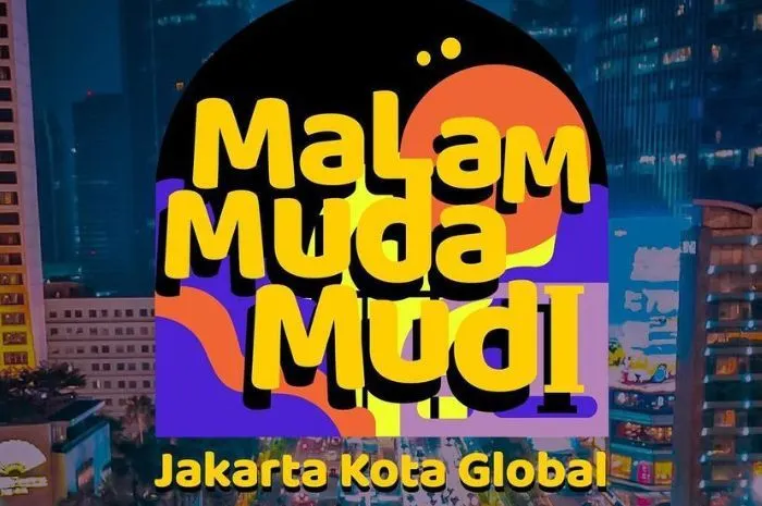Acara Malam Muda Mudi Jakarta Kota Global untuk menyemarakkan acara malam Tahun Baru 2024
