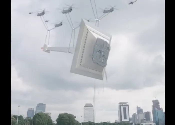 Dampak Ibu Kota Negara Pindah ke Kalimantan, Tugu Monas Bakal Diangkut Helikopter?